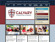 Tablet Screenshot of ccschool.org